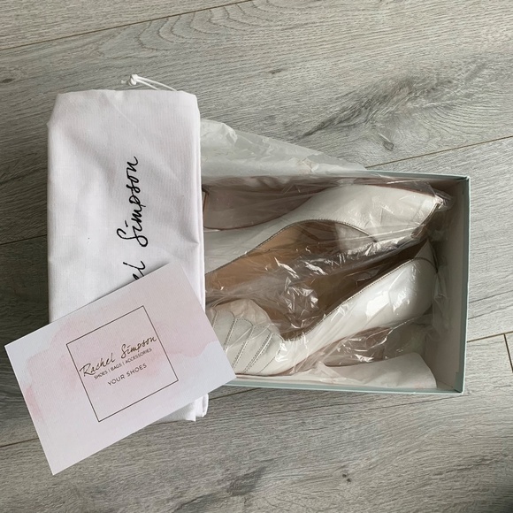 Rachel Simpson Ada Ivory peeptoe heels - Picture 3 of 9